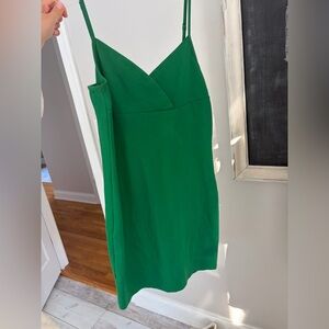 Aritzia ‘Sunday Best’ thin strap Green Dress